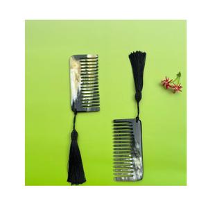 Peine de cuerno, duradero, respetuoso con el medio ambiente, herramienta hecha a mano, acabado liso pulido, excelente para el cuidado natural del cabello y el peinado diario - Product Image 5