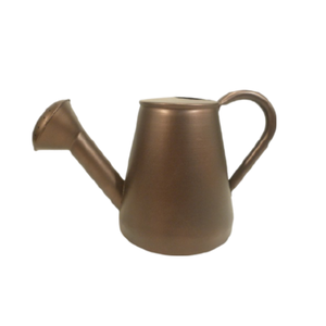 Riego de jardinería con mango de Metal de alta calidad, diseñador hecho a mano, regadera pintada de Color marrón, uso doméstico en el jardín - Product Image 4