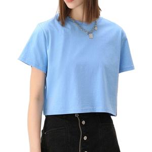 Camiseta Corta de Algodón para Mujer, Estilo Casual, Manga Corta, Ajustada, Moda Urbana de Verano para Damas 2026 - Product Image 2