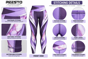 Breathable Solid High-Waisted Scrunched Butt <b>Yoga</b> Gym <b>Pants</b> for <b>Women</b> Customizable sublimated Logo Fitness Leggings - Product Image 5