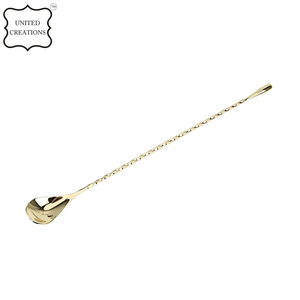 ที่คนค็อกเทลบาร์สแตนเลสช้อนผสมโลหะสำหรับงานปาร์ตี้บาร์เทนเดอร์ใช้ภายในบ้าน - Product Image 3