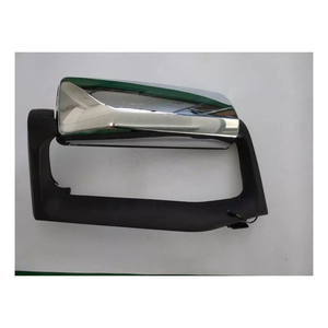 Nouveau rétroviseur de porte de <span class=keywords><strong>camion</strong></span> <span class=keywords><strong>semi</strong></span>-remorque avec bras et coque noirs en plastique pour camions VNL – Remplace les références 82715374 et 82715372 - Product Image 3