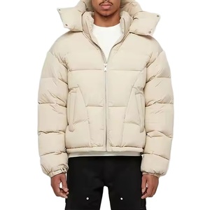 Abrigos de Moda para Hombre al por Mayor con Diseño Personalizado OEM, Chaqueta de Plumón Personalizada para Hombre, Chaqueta de Burbujas, Envío DDP Personalizado - Product Image 5