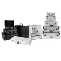 Conception OEM ODM personnalisée de vente d'usine pour mallette à outils en aluminium avec mousse EVA à l'intérieur pour transporter des outils