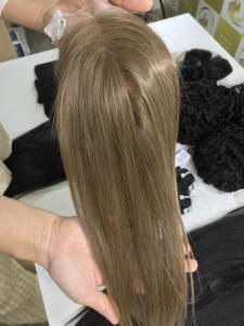 Extensions de cheveux humains bruts de haute qualité 12 ''brun clair fermeture 2*6 prix de gros du Vietnam - Product Image 2