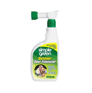 Eliminador de Olores para Mascotas Simple Green, Fórmula Enzimática, Cuidado de Césped Artificial y Patio, 32 Fl Oz - Product Image 1