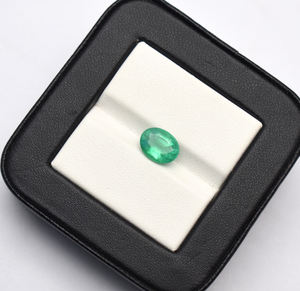 Joyería fina zambiana Natural Esmeralda de la mejor calidad con piedra calibrada de piedra facetada verde de corte ovalado certificado - Product Image 5