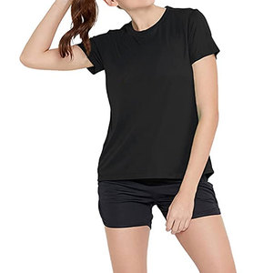 Precio al por mayor Camisetas casuales para mujer Ropa de verano Camisetas de mujer más vendidas Para la venta Camiseta de servicio OEM con logotipo personalizado - Product Image 5
