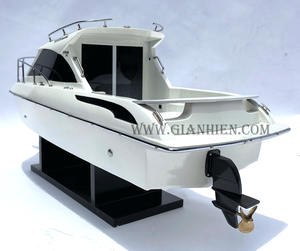 Gia Nhien Fabricant Approuvé Conception Personnalisée quantité minimale de commande Basse TOYOTA PONAM 28V-BLANCHE PERLE PEINTE-BATEAU DE VITESSE EN BOIS - Product Image 6