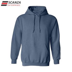 Pull à capuche 100% coton pour hommes, vêtements de mode personnalisés en gros, sweatshirts thermiques brodés, imprimés taille OEM - Product Image 6