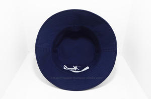 Sombrero de pescador con logotipo bordado 2D personalizado, sombrero de verano cómodo y de alta calidad para adultos, hecho en el fabricante de Vietnam - Product Image 5