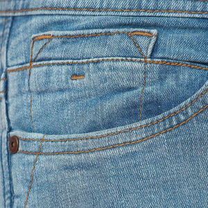 กางเกงยีนส์ขายาวสำหรับผู้ชายกางเกงยีนส์ขายาวแบบสั่งทำพิมพ์โลโก้ตามสั่งดีไซน์ล่าสุด2025บริการ OEM - Product Image 5