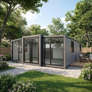 Maison Modulaire Préfabriquée de Luxe Haut de Gamme avec Mur en Verre Esthétique pour Hôtels et Complexes Hôteliers en <span class=keywords><strong>Espagne</strong></span> - Product Image 1