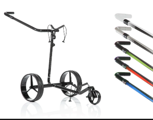 Carrito de Golf Eléctrico de Carbono de Alta Calidad, Nuevo, con Capacidad de 40 kg, Batería de Litio, Función de Empuje, Carrito de Golf Especial para Viajes, de 3 Ruedas y 400 W - Product Image 6