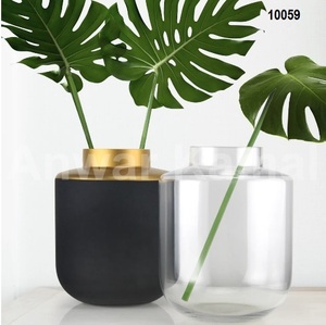 Vase en verre en forme de gourde - Product Image 1