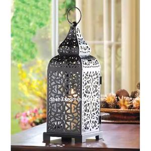High Quality Metal <b>Lantern</b> Black Finished Moroccan Shape for Christmas & Home Tabletop Decor Hanging <b>Lantern</b> - Product Image 1