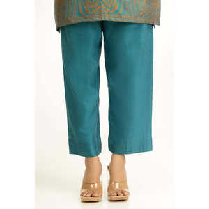 Conjunto de Traje de Jacquard Teñido con Hilo de 3 Piezas para Mujer IUSTKSD-1407 - Product Image 2