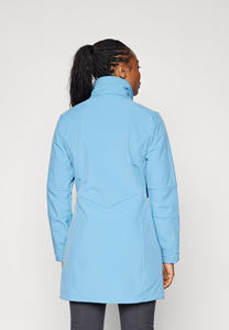 Veste softshell à capuche zippée pour femmes parka Niagara personnalisée vente en gros prix d'usine manches longues et coupe-vent vestes de course à pied en plein air - Product Image 6
