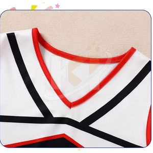 Pratique porter surdimensionné danse uniforme meilleure vente dernière conception danse uniforme en bas quantité minimale de commande - Product Image 3