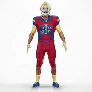 Uniforme de Fútbol Americano con Logotipo Personalizado al por Mayor, Nuevo Estilo, Uniforme Deportivo de Fútbol Americano para Venta en Línea - Product Image 5