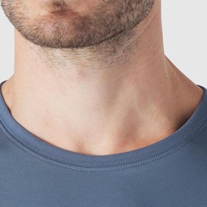 T-shirts tricotés à manches courtes et col rond pour hommes de haute qualité 100% coton respirant sublimé personnalisé du Pakistan bas prix - Product Image 4