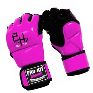 Guantes personalizados Venta caliente Guantes MMA para hombres y ropa deportiva y ropa de entrenamiento Guantes MMA Entrenamiento y lucha de jaula de medio dedo - Product Image 3