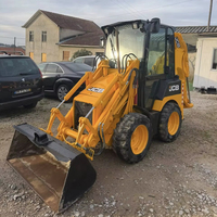 Mini pelle sur pneus JCB 1CX robuste |   Chargeur compact à moteur diesel de 37 kW |   Matériel de construction à haute valeur de revente