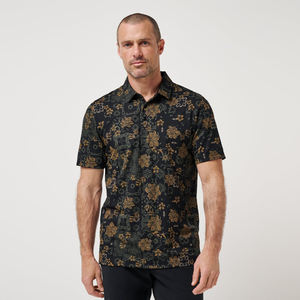 OEM ODM Transfert thermique 100% coton tricoté pour t-shirt homme, marque privée, usine, sur mesure, respirant, élégant, vêtements de mode, rapide - Product Image 1