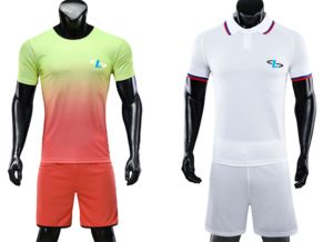 Uniforme de Fútbol Personalizado de Alta Calidad para Adultos, Transpirable, Ligero, de Manga Corta, Elegante, Diseño de Última Temporada - Product Image 5