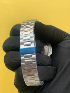 Vendeur chaud Index cadran deux tons en acier inoxydable mécanique automatique analogique montre-bracelet pour hommes mode montres suisses fournisseur - Product Image 4