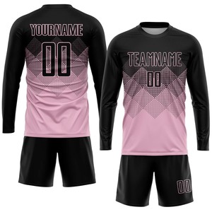 Para logotipo personalizado sublimado transpirable ligero secado rápido equipo de entrenamiento camisetas de fútbol pantalones cortos conjuntos para hombres colores personalizados - Product Image 3