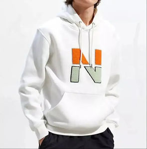 Sudaderas con capucha de chenilla bordadas más vendidas 6XL polar logotipo personalizado precio al por mayor parche de chenilla bordado otoño - Product Image 1