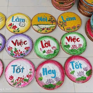 Bandeja de Bambú de Vietnam Ideal para Decoración del Hogar, Cocina, Sala de Estar y Oficina - Product Image 1