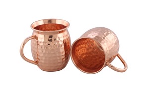 Hottest Selling Customized Copper <b>Beer</b> <b>Mug</b> Copper Moscow Mule <b>Mug</b> Anti Bacterial <b>Mug</b> with good Quality koi - Product Image 2