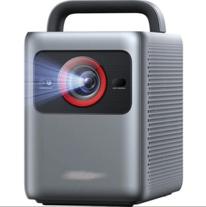 1800 Lumens 4K UHD Laser <b>LED</b> Smart Portable <b>Projector</b> DLP Home Theater <b>Projector</b> with WiFi Bluetooth and Auto Focus - Product Image 1