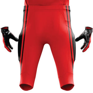 Conjunto personalizado de uniforme de fútbol americano rojo y negro para hombre, aparejos transpirables, sarga, ropa deportiva de entrenamiento duradera, Jersey con nombre del jugador - Product Image 6