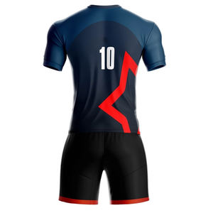 2023 Uniforme de football pour hommes Ensemble de polyester 100% respirant sublimé personnalisé Nouveau design avec coupe automatisée Meilleur prix - Product Image 5