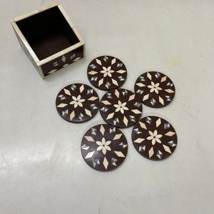 Nouveau dernier plateau d'incrustation d'os de caboteur d'incrustation d'os de conception unique avec le caboteur et le nouveau modèle pour l'usage de service pour des articles de cuisine - Product Image 2