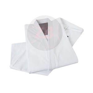 Traje de Karate de algodón 100% personalizado, ropa de artes marciales a un precio razonable para entrenamiento de Karate y artes marciales - Product Image 2