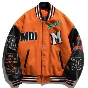 Chaqueta Bomber de Lana para Hombre, Invierno, Bordado de Alta Calidad, Colores Personalizados, Larga, Impermeable y Transpirable - Product Image 2