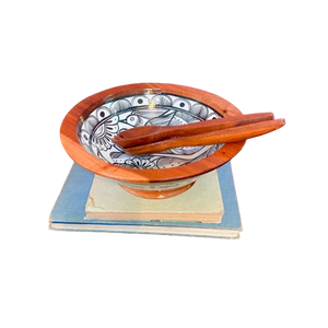 Superior Quality Wooden Food Bowl Premium Quality Large <b>Dinnerware</b> Hotels and Restaurant Food Mixing Bowl With Wood Spoons - Product Image 4