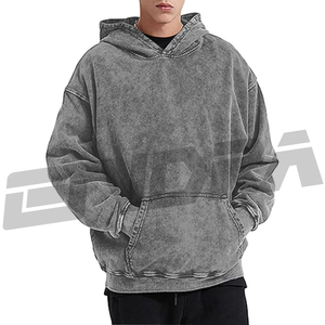 Sweat-shirt oversize délavé à l'acide en gris clair, toucher doux, style décontracté urbain pour un confort quotidien et une touche audacieuse et tendance, energypro - Product Image 4