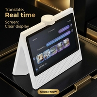 Traducteur IA Android 10,1 pouces pour la réception des visiteurs et le service client dans les centres d'affaires