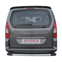Alerón Trasero Mate de FRP para Opel Combo E 2018-2025, Alerón de Repuesto de Una Sola Pieza, Accesorio de Estilo Exterior para Automóvil