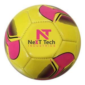 ลูกบอลฟุตบอลส่งเสริมการขายพร้อมดีไซน์ที่กำหนดเองและโลโก้ตามสั่งโดยอุตสาหกรรมเทคโนโลยีถัดไป - Product Image 1