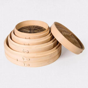 Panier à vapeur en bambou 100% naturel fait à la main pour aliments, haute qualité, prix bon marché, fabriqué au Vietnam - Product Image 1