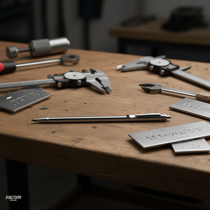 Pluma de grabado manual Facom, herramienta de grabado de carburo tipo pluma - Product Image 3