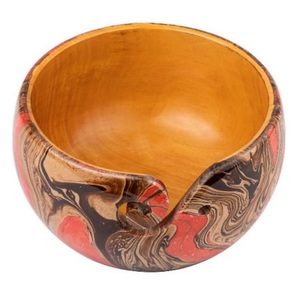 Tazón de hilo de diseño único respetuoso con el medio ambiente, artículo decorativo hecho a mano para el hogar, madera, Mango, pino, Sheesham, Acacia, producto estándar superior de teca - Product Image 5