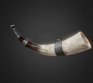 Tazas de Cuerno Vikingo Naturales Hechas a Mano al por Mayor, Taza de Cuerno de Primera Calidad para el Hogar y la Oficina - Product Image 1