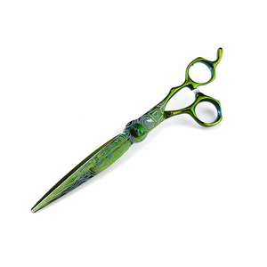 Barber Razor Edge 6,5 pulgadas Salon Scissor Color Coated Metal Steel Sharp Blades Tijeras para cortar el cabello - Product Image 3